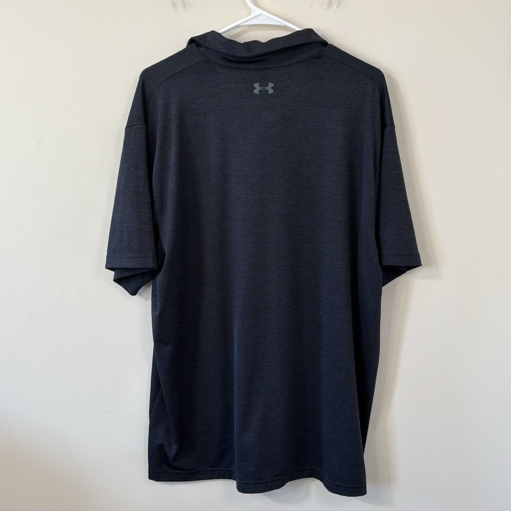 Under Armour Men’s Playoff Golf Polo Black Size XL - Picture 6 of 8